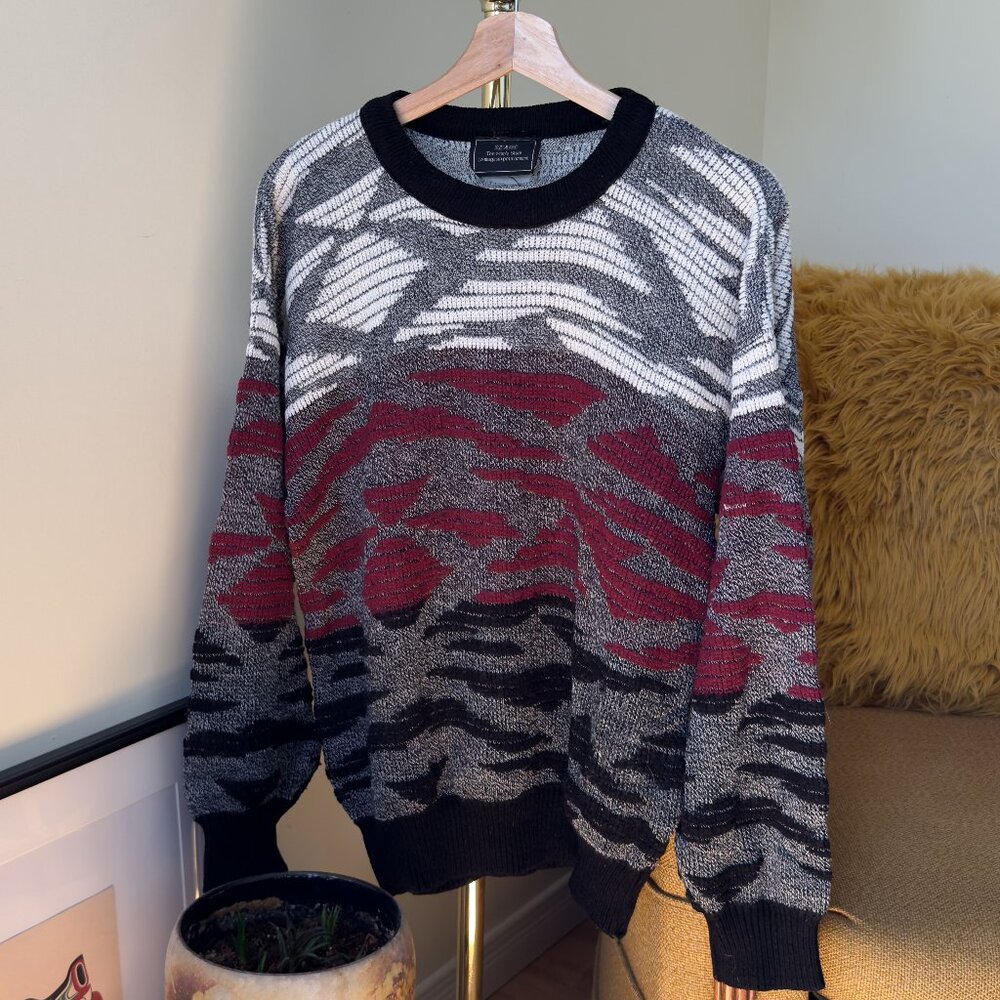 Vintage Sears Oversized Crew Neck Men's Pullover| US L